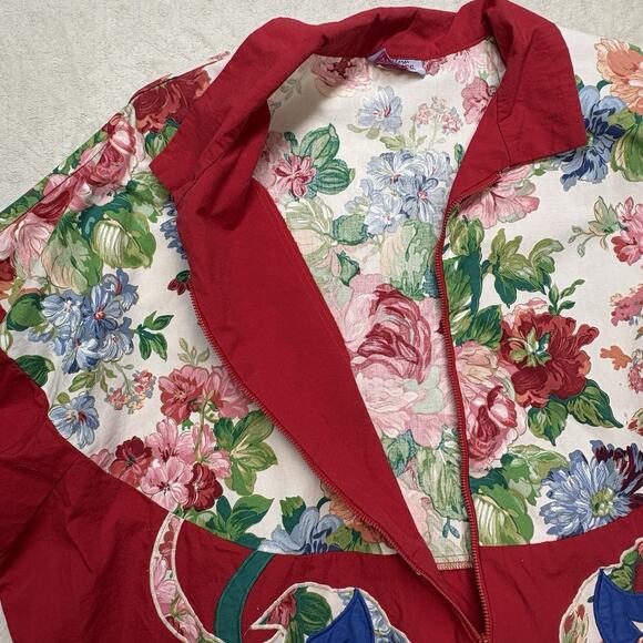 Vintage 80s 90s Southern Stitches & More Track Jacket Saved By Bell Sz XL USA - Picture 7 of 11